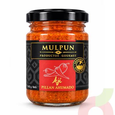 Ají Pillán Ahumado Mulpun 140Gr