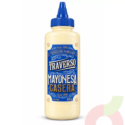 Mayonesa Casera Vintage Traverso 425Gr