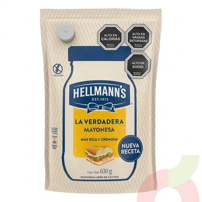 Mayonesa Hellmanns 630Gr