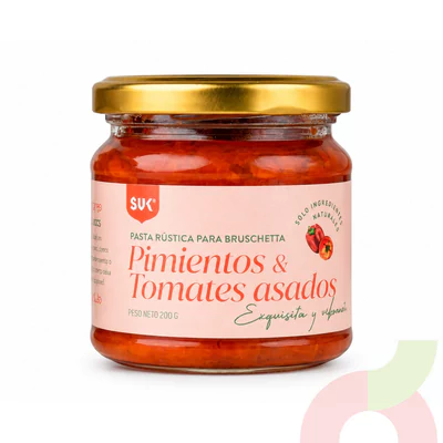 Pimientos & Tomates Asados Suk 200Gr