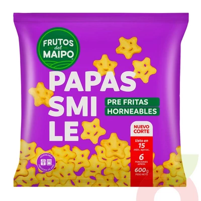 Papas Fritas Smile Frutos del Maipo 600Gr