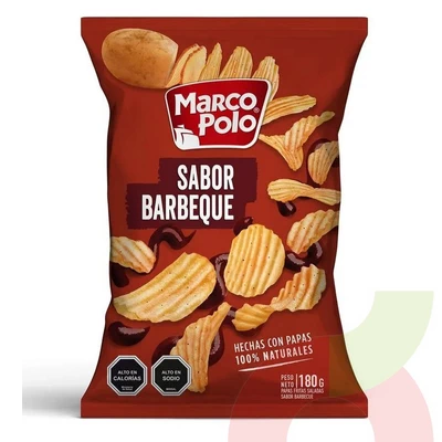 Papas Fritas Marco Polo BBQ 180gr