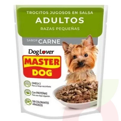 Master Dog Trocitos Raza Pequeña 100Gr