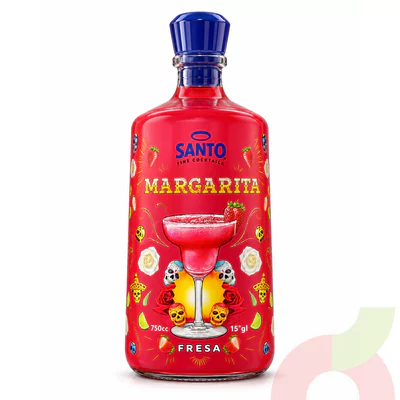 Margarita de Fresa Santo 750Cc