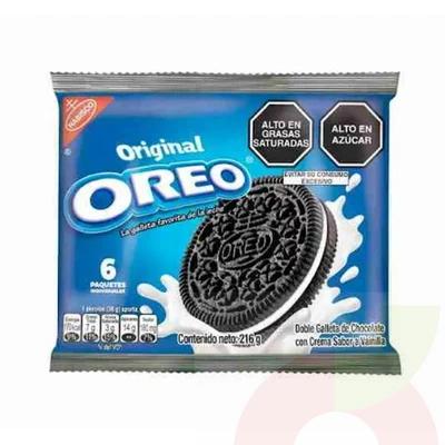 Galletas Oreo Pack 6 Unidades