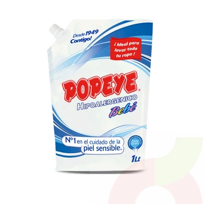 Detergente Liquido Bebé Popeye 1Lt