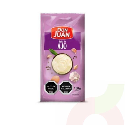 Salsa de Ajo Don Juan 100Gr