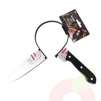 Cintillo de Cuchillo Halloween por Unidad 