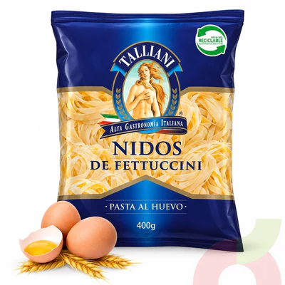 Nidos de Fettuccini Talliani 400Gr