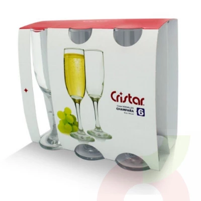 Display 6 Copas Champaña Versalles
