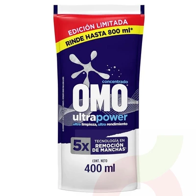 Detergente Líquido Omo 400Ml