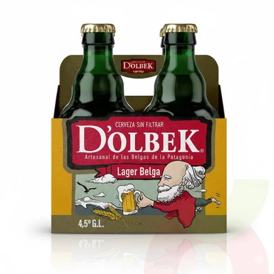 Pack Cerveza Lager Dolbek 330Cc 4 Unidades