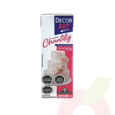 Crema Chantilly 1Lt Decor Art 