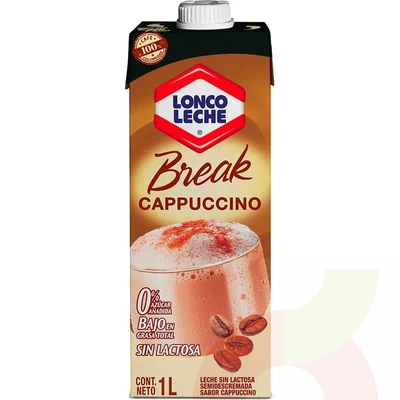 Cappuccino Break Sin Lactosa Loncoleche 1Lt