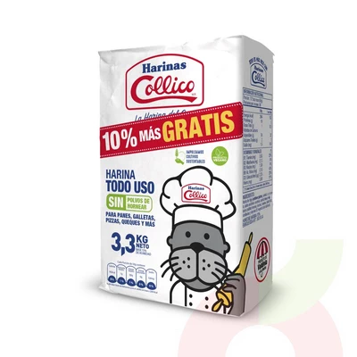 Harina de Trigo Collico 3kg 