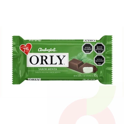Chocolate Menta Orly Ambrosoli 95 Gr