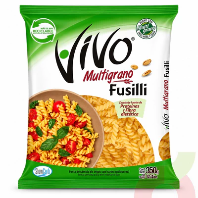 Fusilli Multigrano Vivo 350Gr