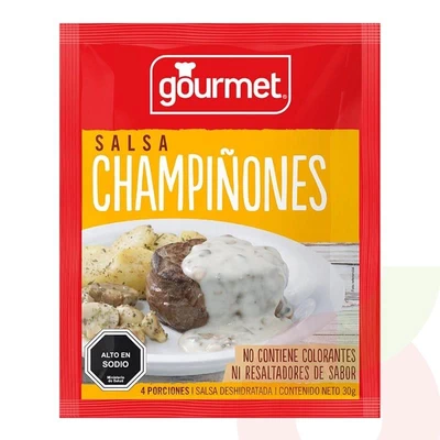 Salsa Champiñones Gourmet 30Gr