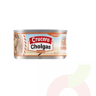 Cholgas En Aceite Crucero 190Gr