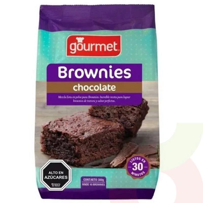 Pre Mezcla De Brownies Gourmet 300Gr 