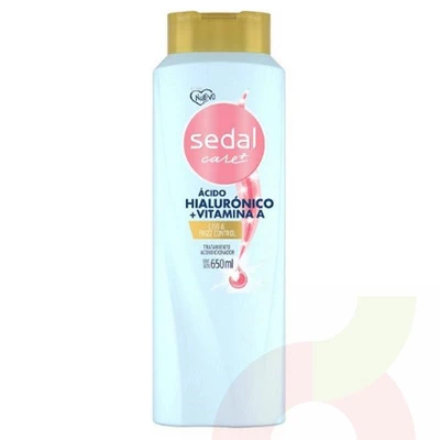 Acondicionador Ácido Hialurónico Vitamina A Liso y Frizz Control Sedal 650Ml