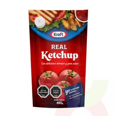 Ketchup Kraft Doypack 450Gr