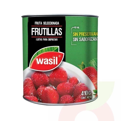 Frutillas Wasil 410Gr