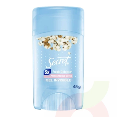 Desodorante Secret Gel Algodón 45Gr 