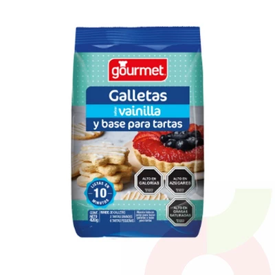 Base para Tartas y Galletas de Vainilla Gourmet 420Gr
