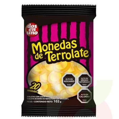 Halloween Monedas de Terrolate  102Gr