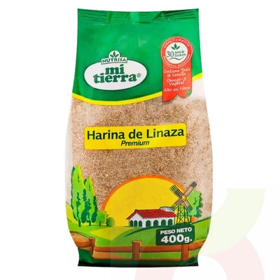 Harina de Linaza Mi Tierra 400Gr