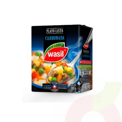 Carbonada Tetra Pack Wasil 380Gr