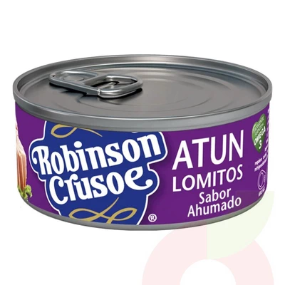 Atún Robinson Crusoe Ahumado Lomito 140 Gr