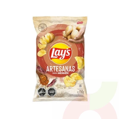 Papas Merkén Lays 150Gr