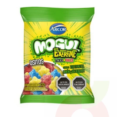 Gomita Osito Extreme Acido Mogul 90Gr 