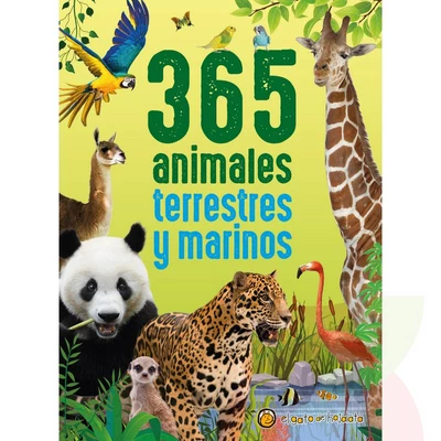 Libro 365 Animales Terrestres Y Mar