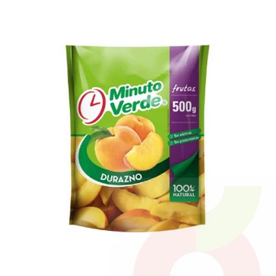 Durazno en trozos Minuto Verde 500Gr