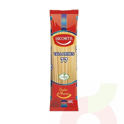 Pasta Tallarines N°77 Lucchetti 400Gr
