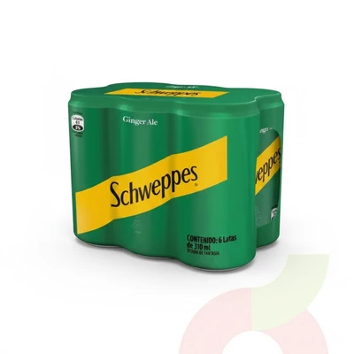 Pack Ginger Ale Schweppes 310Cc 6 Unidades