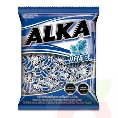 Caramelo Mentol Alka 400Gr