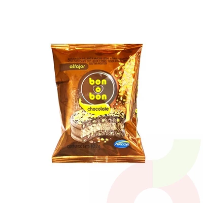 Alfajor Chocolate Bon o Bon 40gr