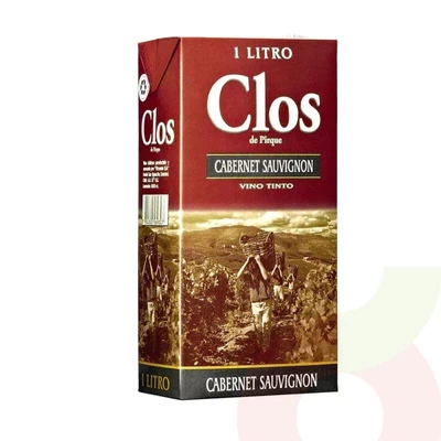Vino Tinto Clos de Pirque 1Lt 