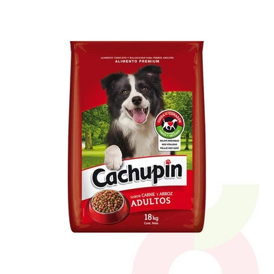 Alimento Perro Adulto Carne y Arroz Cachupin 18Kg