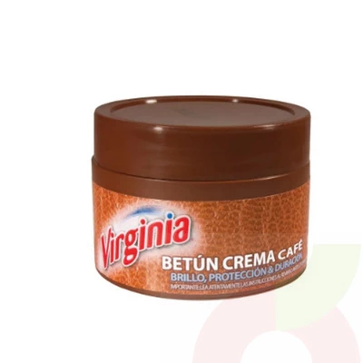 Betún Café Abrillantador Virginia 80Gr