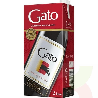 Vino Tetrapack Tinto Gato 2Lt