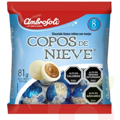 Navidad Copos Nieve 81Gr 