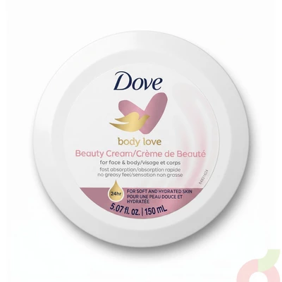 Crema de Belleza Facial & Corporal Dove 150Ml