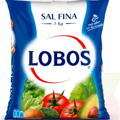 Sal de Mesa Lobos 1Kg