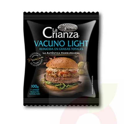 Hamburguesa de Vacuno Light La Crianza 100Gr 