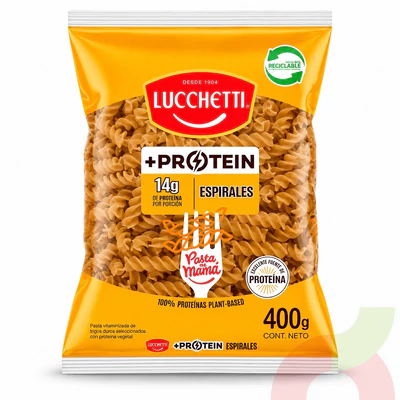 Espirales Protein Lucchetti 400Gr